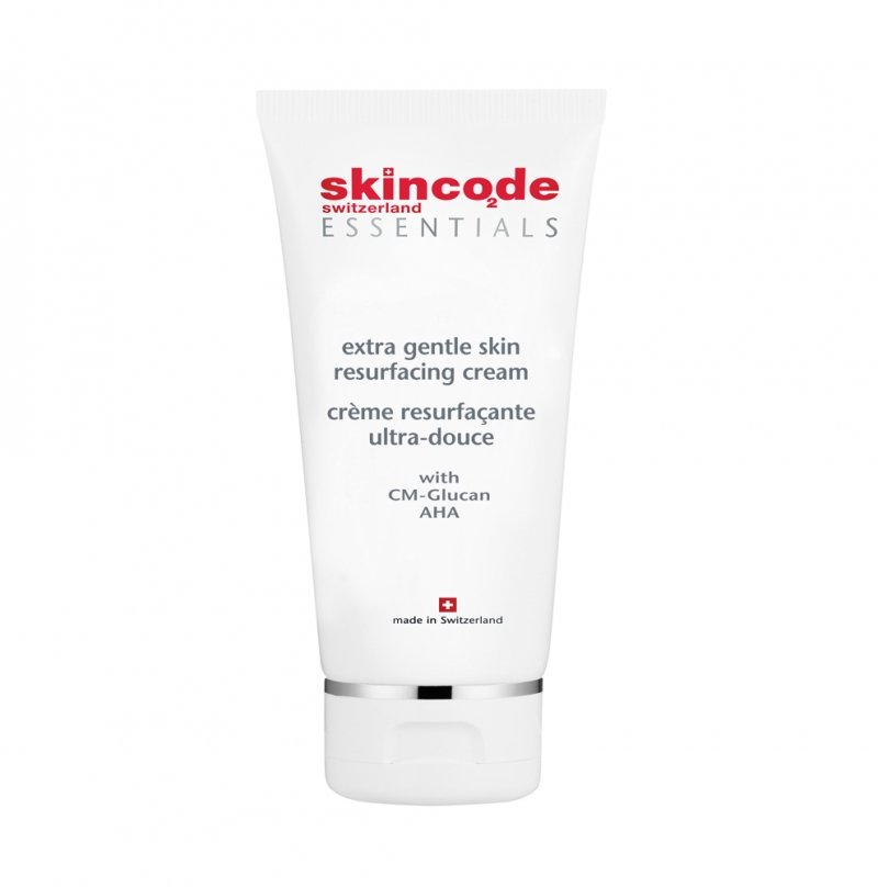 Kem tẩy tế bào chết tái lập cấu trúc tế bào mặt da và làm trắng da Skincode essential extra gentle skin resurfacing cream